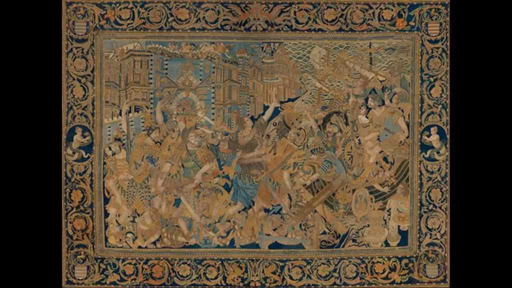 O Rapto de Helena (The Rape of Helen), início do século XVII [Metropolitan Museum of Art, New York, USA]