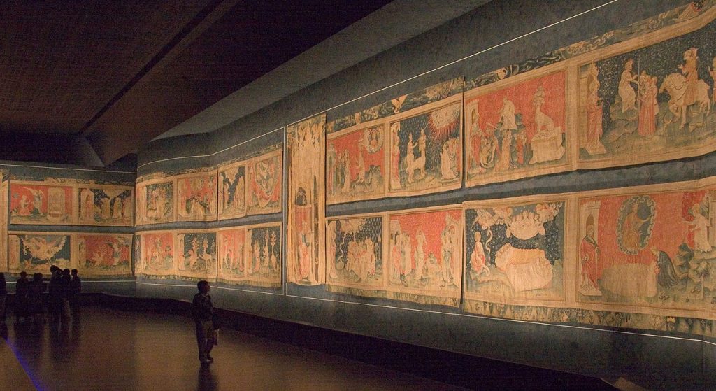 View of the Tapestry of the Apocalypse in Angers, France [Foto: Kimon Berlin/Wikimedia Commons]