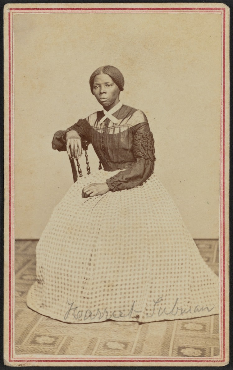 Carte-de-visite portrait of Harriet Tubman by Benjamin F. Powelson (1868-1869)