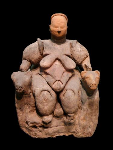 Seated Woman of Çatalhöyük [Museum of Anatolian Civilizations]